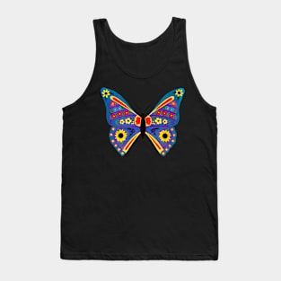 Flower Butterfly Tank Top